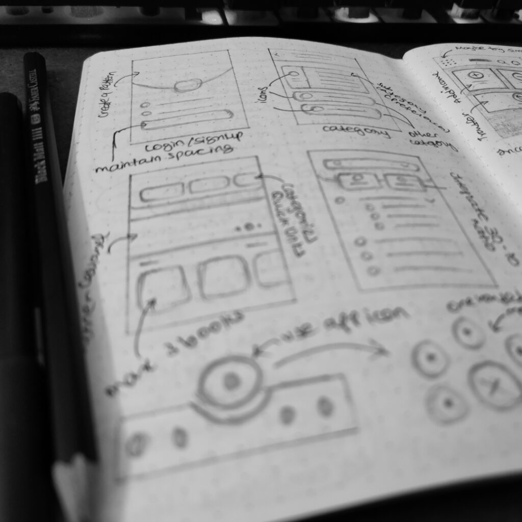 ux sketches